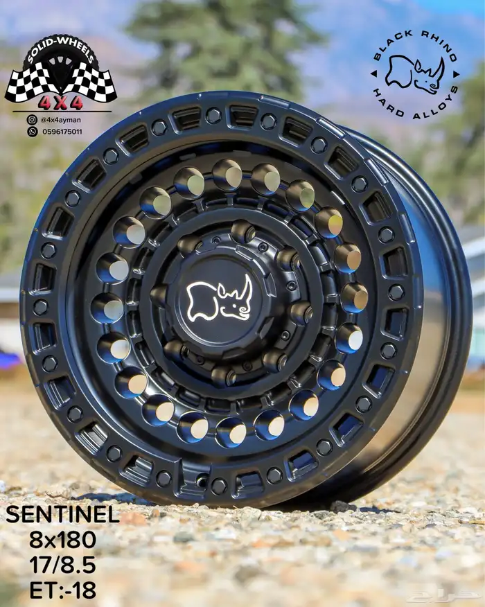 جنوط اصلي رانجلر افجي سييرا F150 لاندكروزر 10