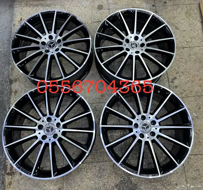 جنوط مرسيدس E400 مقاس 20 اصلي وكالة موديل 2022 11