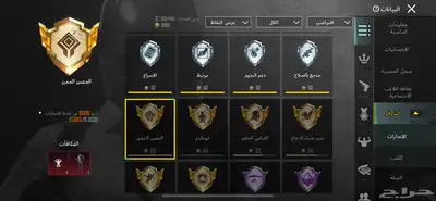 حساب ببجي للبيع السعر 500 28
