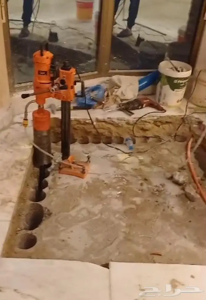 تفتيح الاسقف الخرسانه وجميع التكسيرات وفتحات الكور 0