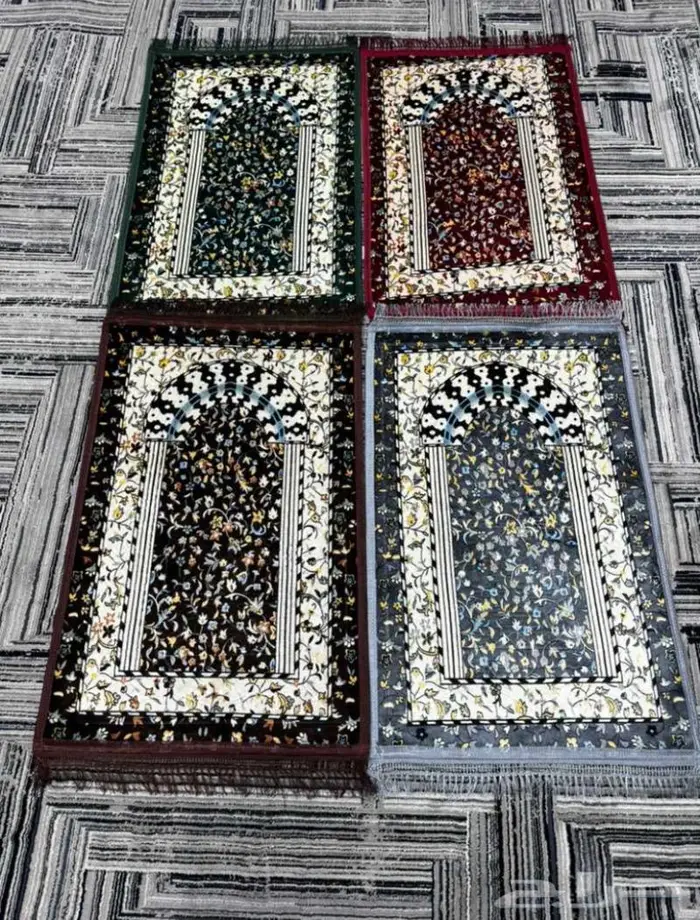 سجادات صلاة مبطن ثلاث طبقات ملمس ناعم 10