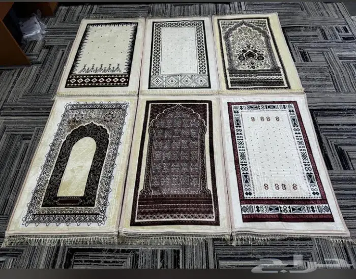 سجادات صلاة مبطن ثلاث طبقات ملمس ناعم 15