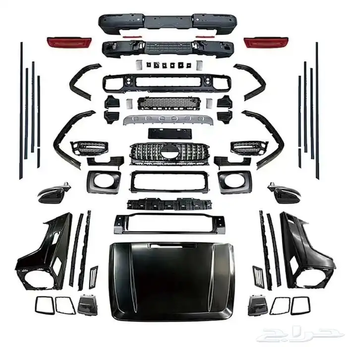 طارة تعديل جيب مرسيدس تحويل G500 الى G63 27