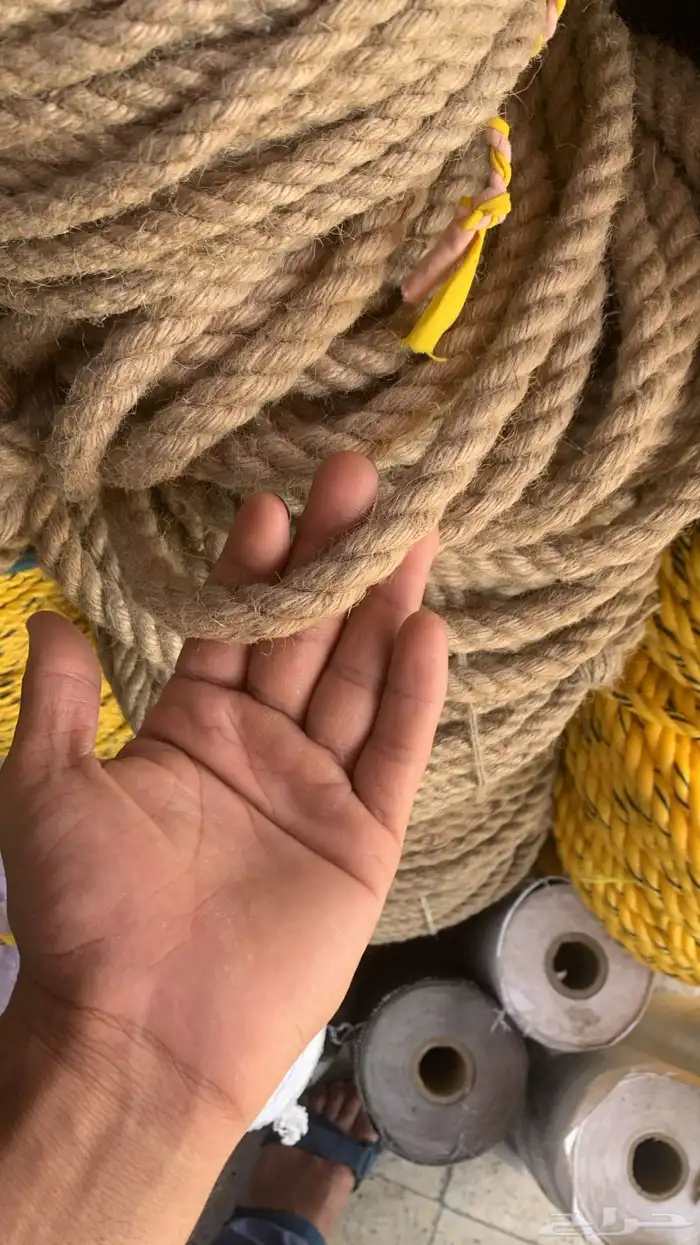 حبال خيش جميع المقاسات 2