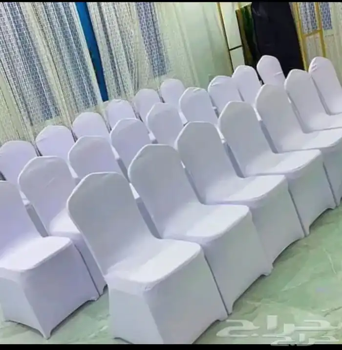 طاولات وكراسي افراح احمر 25
