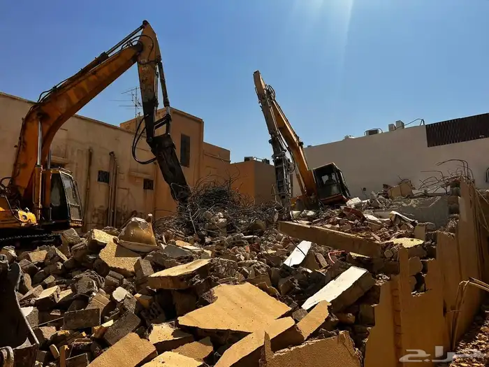 هدم وتكسير المباني مقابل المحتويات مع اصدار التراخيص 1