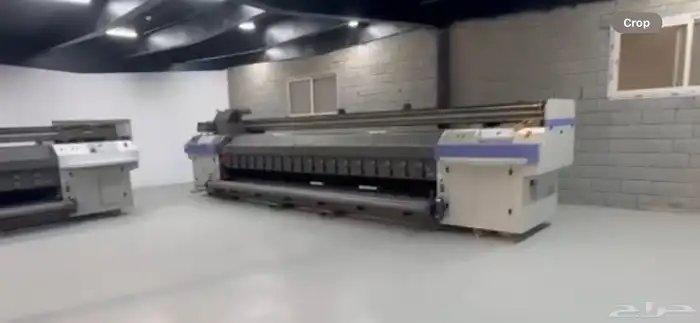 للبيع مكائن مستعمله مكائن طباعه Flora JH5000 16P 5 م عرض 3