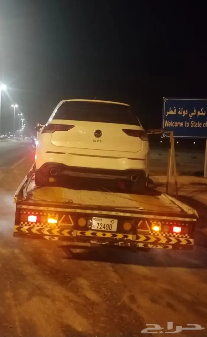 سطحات سعودية لنقل السيارات إلى الإمارات وبلعكس 2