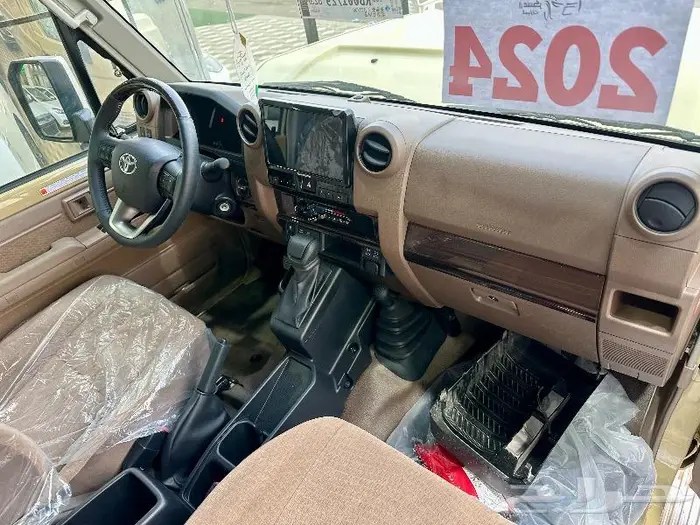 تويوتا شاص ديلوكس ديزل ونش قير اتوماتيك 2024 ابيض بيج 9