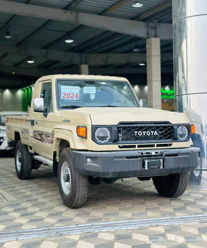 تويوتا شاص ديلوكس ديزل ونش قير اتوماتيك 2024 ابيض بيج 0