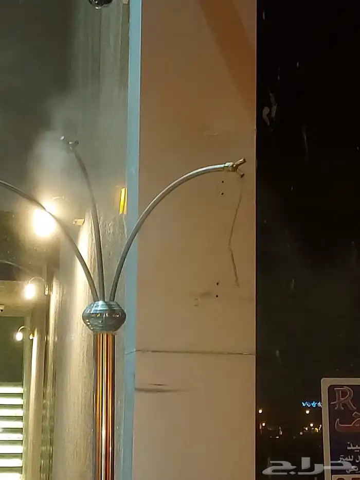 ضباب و رذاذ أعمدة رذاذ جلسات خارجية شاليه 9