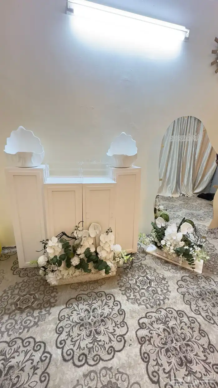 ايجار طاولات العيد استقبال مرايا وورررد 2