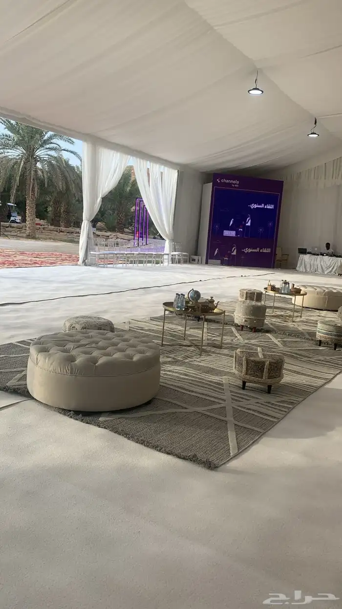 خيام أوروبية pvc للإيجار بكافة المساحات 17