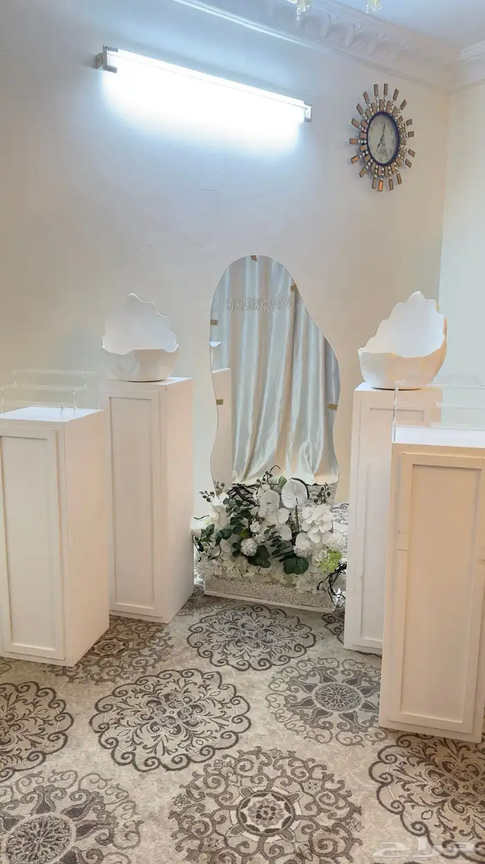 ايجار طاولات العيد استقبال مرايا وورررد 0