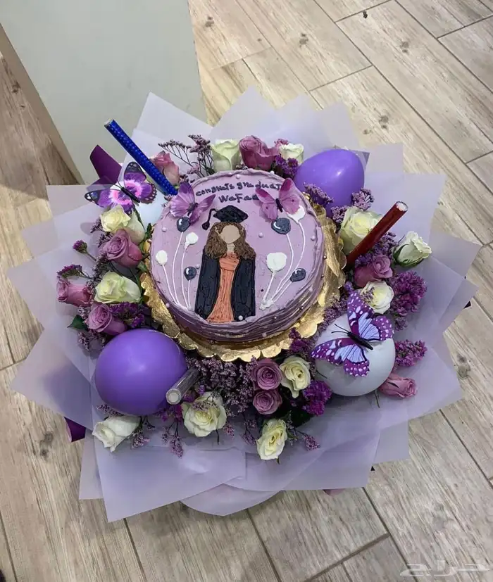 بوكيه ورد طبيعي 2