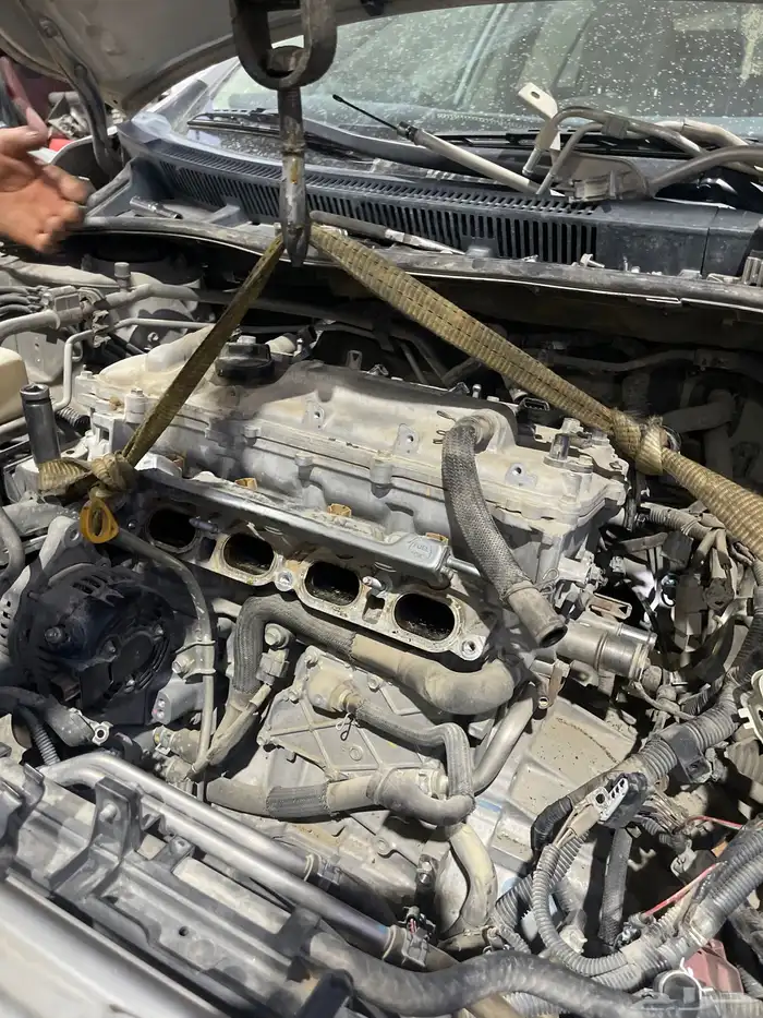 يوجد لدينا مكاين شد بلد مصدوم قطع غيار سيارات 3