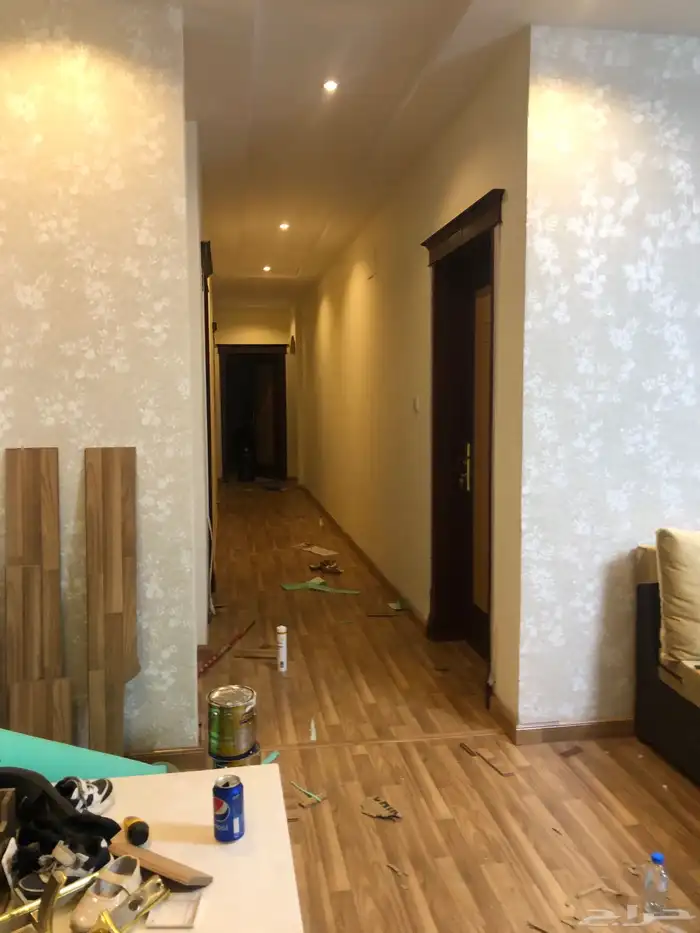 ورق حائط كوري 120   اللفه الوحده تغطي مساحه 16 متر مربع ش 2