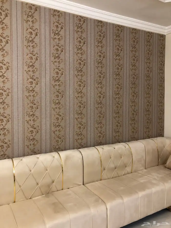 ورق حائط كوري 120   اللفه الوحده تغطي مساحه 16 متر مربع ش 8