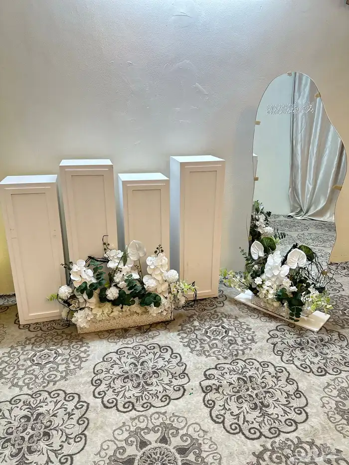 ايجار طاولات العيد استقبال مرايا وورررد 3