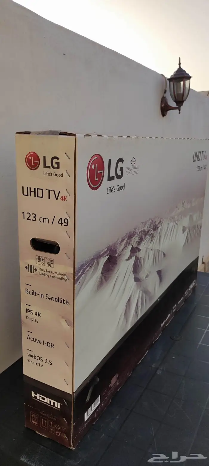 تلفزيون ذكي_إل جي_49 بوصة_جديد_الترا اتش دي_4K 1