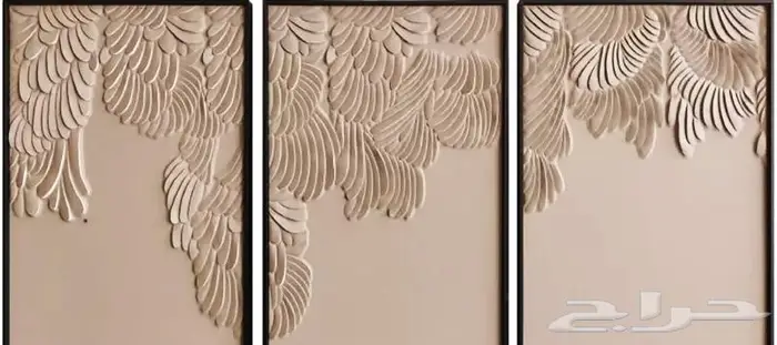 ديكورات CNC قص وحفر جميع الاشكال خشب كلادينج 2