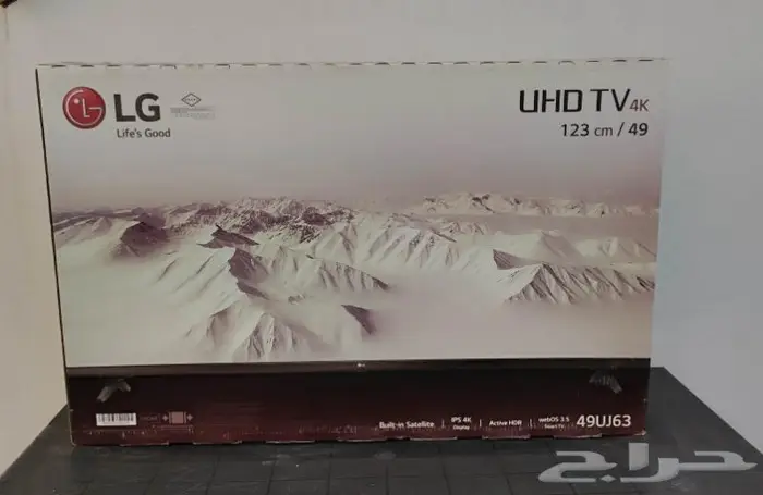 تلفزيون ذكي_إل جي_49 بوصة_جديد_الترا اتش دي_4K 0