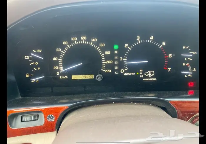 لكزس LX470 موديل 1999 سعودي (مخزن) ممشى 109 الف 17