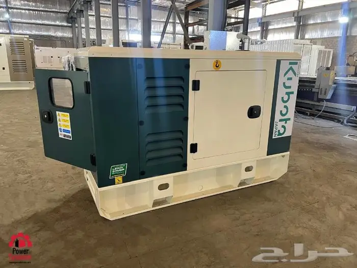 مولدات كهرباء كوبوتا 20 kVA - جديدة مع كاتم صوت وضمان مميز 1