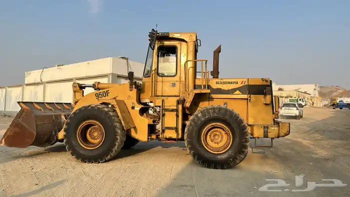 شيول 950F كتربلر قير عايدي نظيف مباع 9