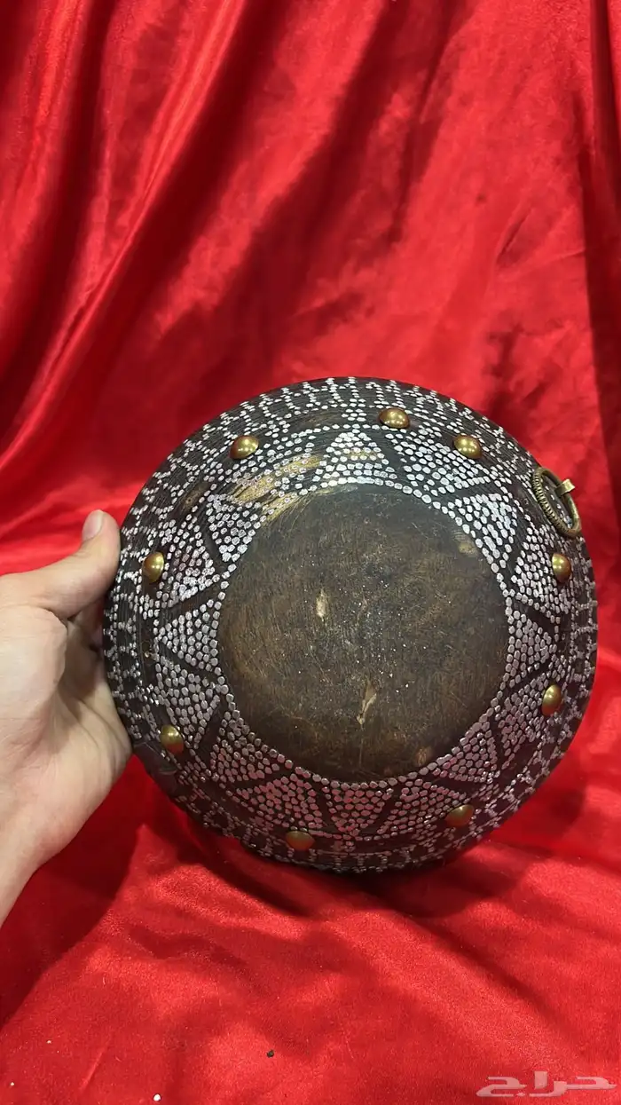 قدح خشب مرشوم 2