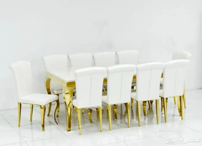 طاولات طعام جديده بلكرتون 1