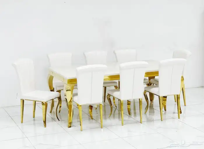 طاولات طعام جديده بلكرتون 1