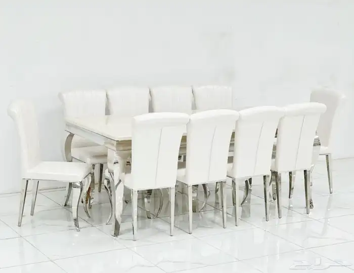 طاولات طعام جديده بلكرتون 4