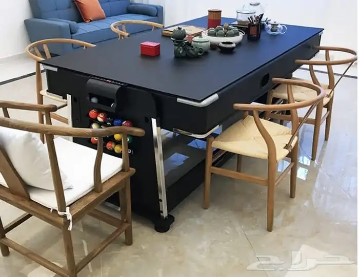 طاولات متعدده الاستخدام 4 بواحد تنس بلياردو هوكي طعام 16