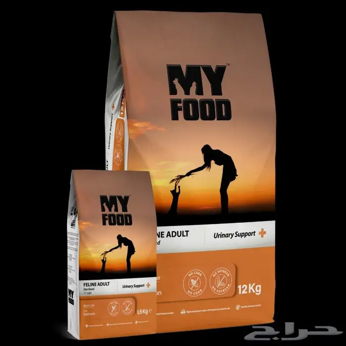 طعام قطط جاف سلمون ماي فوود 0