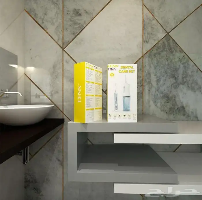 خيط الأسنان المائي فرشاة أسنان 1