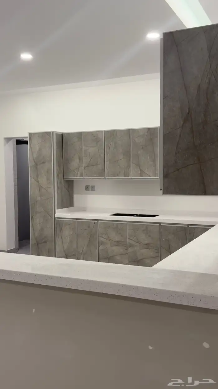 مطابخ المنيوم صاج خشب 55