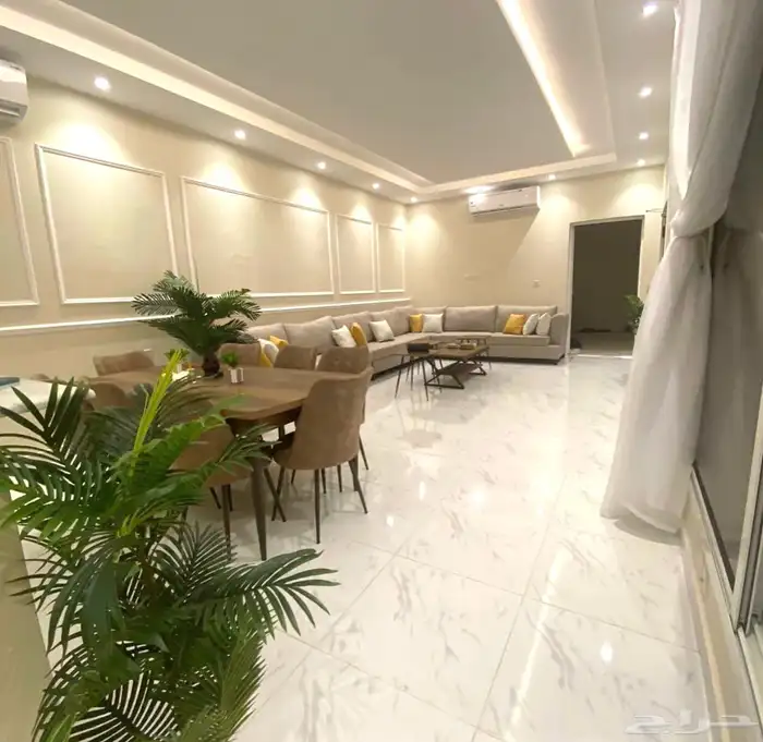 شاليه صغير كبير للايجار في جدة قسمين مجلسين استراحة شاليهات 7