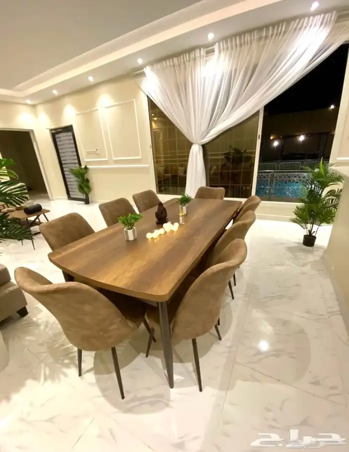 شاليه صغير كبير للايجار في جدة قسمين مجلسين استراحة شاليهات 3