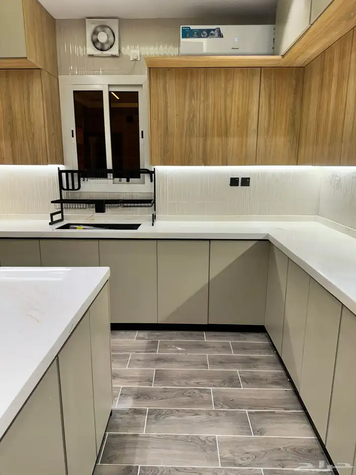 مطابخ المنيوم صاج خشب 47