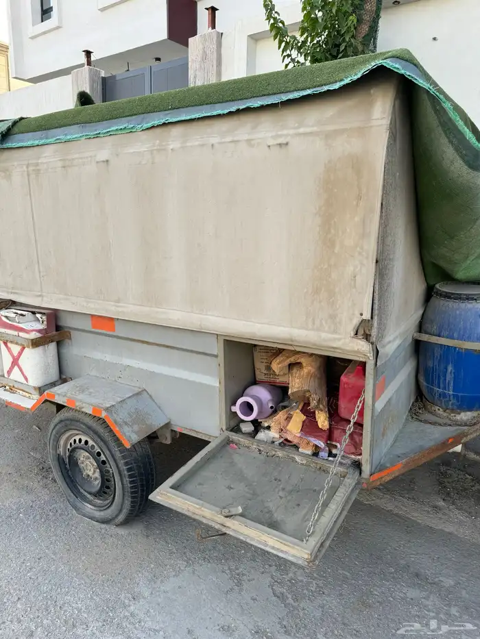 للبيع عربه مفصله دورين 4