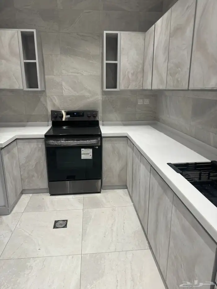 مطابخ المنيوم صاج خشب 60