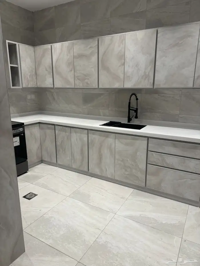 مطابخ المنيوم صاج خشب 65