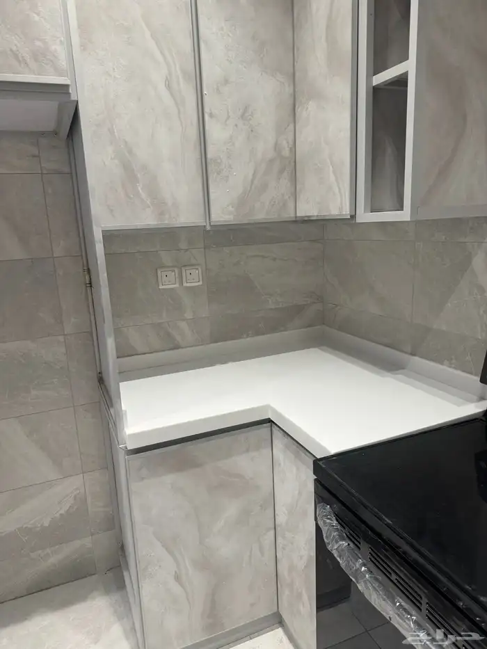 مطابخ المنيوم صاج خشب 62