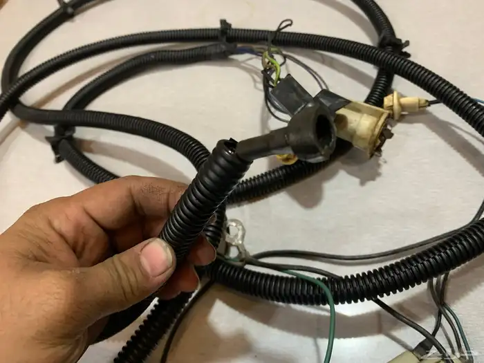 ظفيرة الانوار الامامية والبوري جمس 77-80 5
