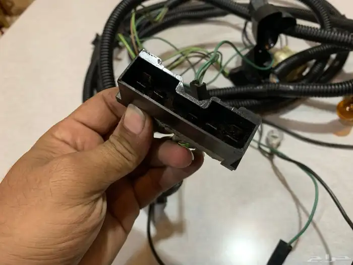 ظفيرة الانوار الامامية والبوري جمس 77-80 1