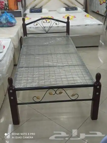 سرير حديد دورين دولاب حديد 6