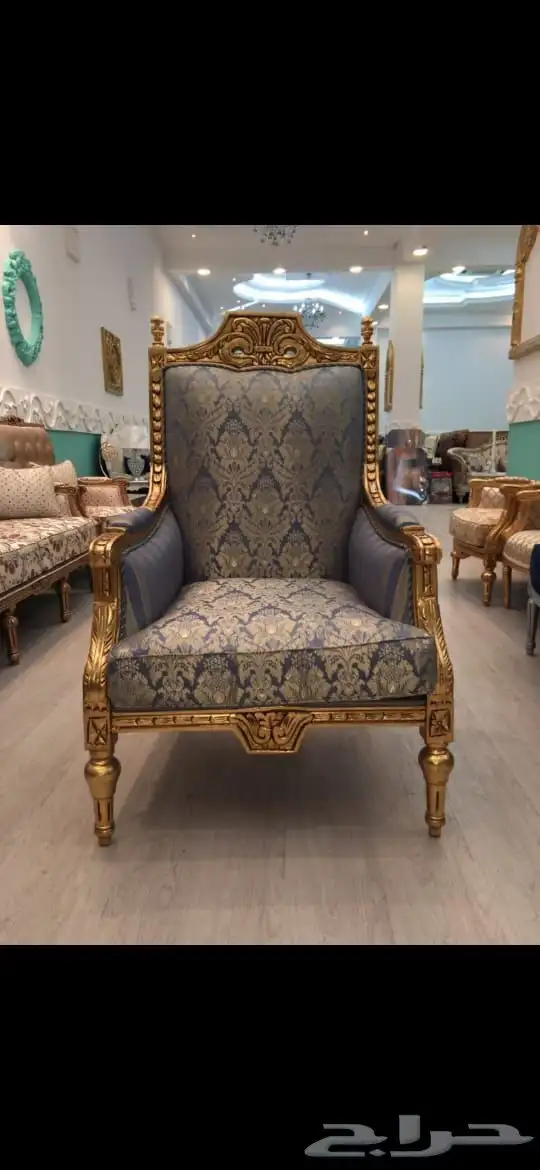 مجالس ملكية وقاعات تفصيل كنب زان للمحالس والقاعات 1