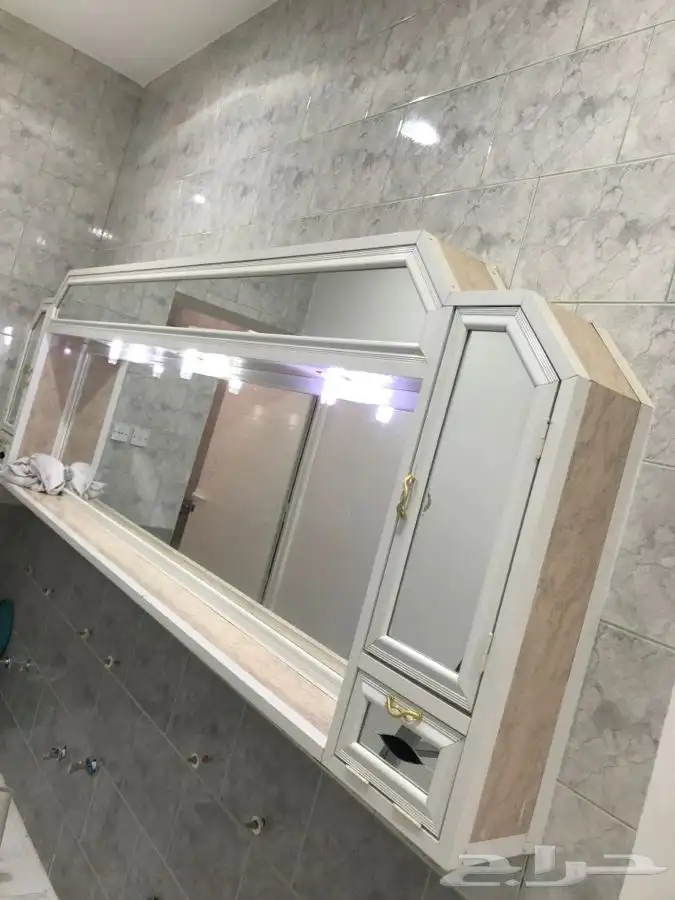 مراية حقت 3 مغاسل الحالة ممتازة 1