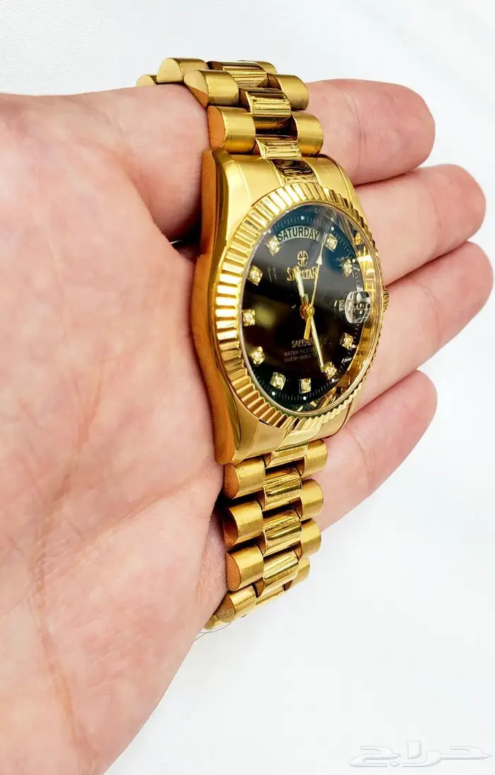 ساعة شبيه رولكس كوارتز سويسرية اصلية 11